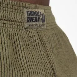 Gorilla Wear Augustine Old School Shorts, Grey 106 Gorilla Wear Augustine Old School Shorts, Grey -Udstyr og tilbehør butik 909394091R Gorilla Wear Augustine Old School Shorts Army Green 08 0321 3