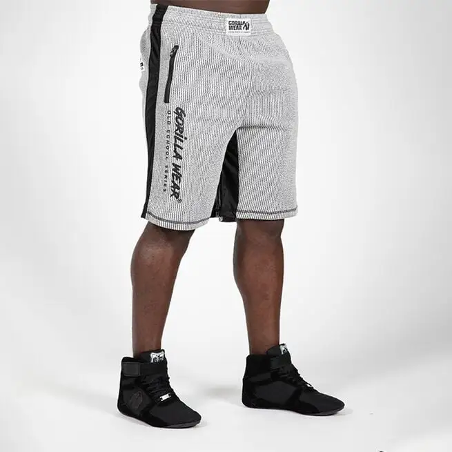 Gorilla Wear Augustine Old School Shorts, Grey 3 Gorilla Wear Augustine Old School Shorts, Grey