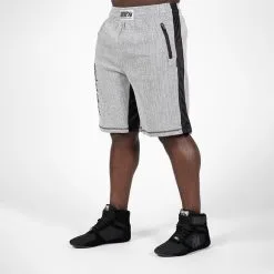 Gorilla Wear Augustine Old School Shorts, Grey 75 Gorilla Wear Augustine Old School Shorts, Grey -Udstyr og tilbehør butik 909398001R Gorilla Wear Augustine Old School Shorts Grey 05 0321 3