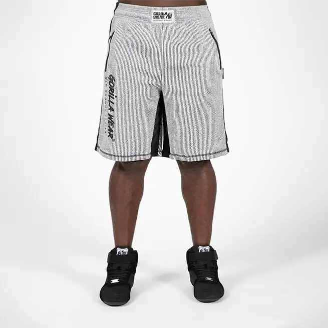 Gorilla Wear Augustine Old School Shorts, Grey 22 Gorilla Wear Augustine Old School Shorts, Grey - Billede 20