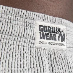 Gorilla Wear Augustine Old School Shorts, Grey 77 Gorilla Wear Augustine Old School Shorts, Grey -Udstyr og tilbehør butik 909398001R Gorilla Wear Augustine Old School Shorts Grey 07 0321 3