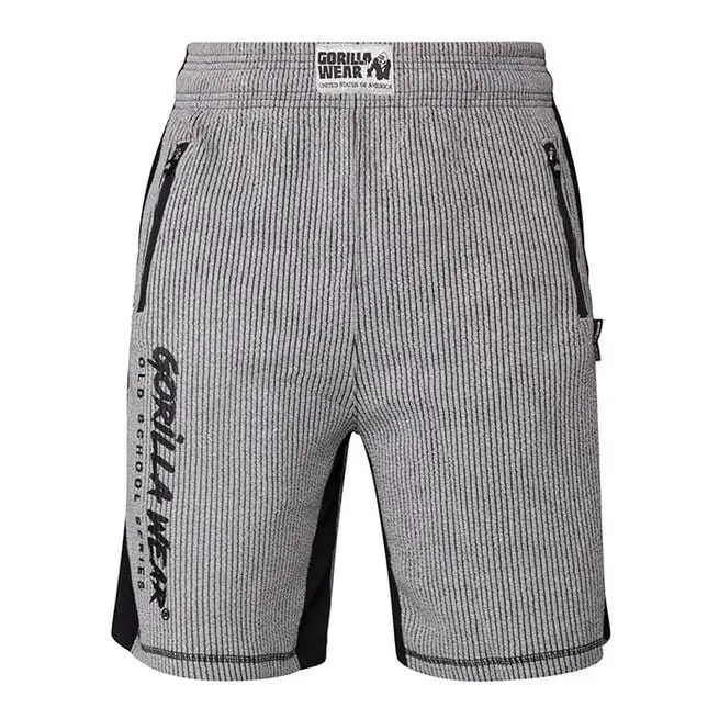 Gorilla Wear Augustine Old School Shorts, Grey 27 Gorilla Wear Augustine Old School Shorts, Grey - Billede 25