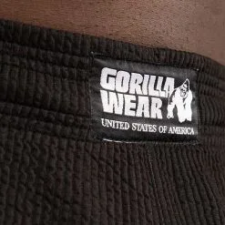 Gorilla Wear Augustine Old School Shorts, Black -Udstyr og tilbehør butik 909399001R Gorilla Wear Augustine Old School Shorts Black 09 0321 2