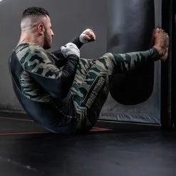 Gorilla Wear Franklin Men's Tights, Black/Gray Camo -Udstyr og tilbehør butik 90945409r franklin mens tights army green camo 3 2