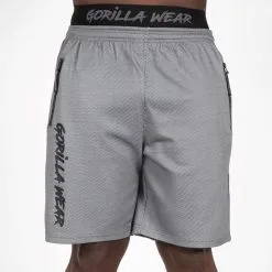 Gorilla Wear Mercury Mesh Shorts, Grey/Black -Udstyr og tilbehør butik 909578091R Gorilla Wear Mercury Mesh Shorts GreyBlack 01 nov20 3