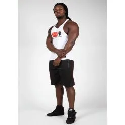 Gorilla Wear Mercury Mesh Shorts, Grey/Black -Udstyr og tilbehør butik 909579051R Gorilla Wear Mercury Mesh Shorts BlackRed 04 nov20 3