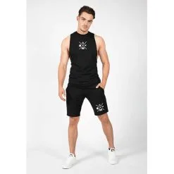 Gorilla Wear Cisco Shorts, Black/White -Udstyr og tilbehør butik 90958901 Gorilla Wear cisco shorts black white 20 mars21