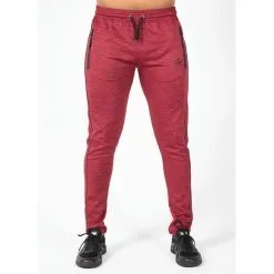 Gorilla Wear Wenden Track Pants, Black/White -Udstyr og tilbehør butik 909605000R Gorilla Wear Wenden Track Pants burgundy red 01 feb21 1