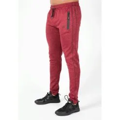 Gorilla Wear Wenden Track Pants, Burgundy Red