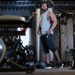 Gorilla Wear Knoxville 3/4 Sweatpants, Black -Udstyr og tilbehør butik 90966900R Gorilla Wear Knoxville 3 4 Sweatpants Black 08 0821