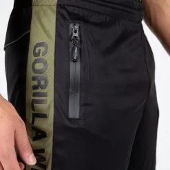 Gorilla Wear Atlanta Shorts, Black/Green -Udstyr og tilbehør butik 909989041R Gorilla Wear Atlanta Shorts Black Green 09 0922