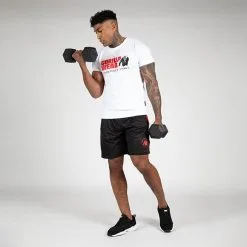 Gorilla Wear Atlanta Shorts, Black/Red -Udstyr og tilbehør butik 909989051R Gorilla Wear Atlanta Shorts Black Red 10 0922