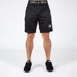 Gorilla Wear Atlanta Shorts, Black/Grey -Udstyr og tilbehør butik 909989081R Gorilla Wear Atlanta Shorts Black Grey 03 0922