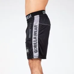 Gorilla Wear Atlanta Shorts, Black/Grey -Udstyr og tilbehør butik 909989081R Gorilla Wear Atlanta Shorts Black Grey 05 0922