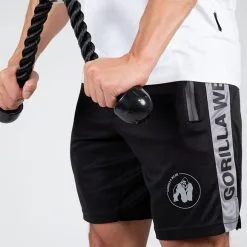Gorilla Wear Atlanta Shorts, Black/Grey -Udstyr og tilbehør butik 909989081R Gorilla Wear Atlanta Shorts Black Grey 07 0922