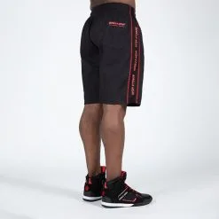 Gorilla Wear Buffalo Old School Workout Shorts, Black/Red -Udstyr og tilbehør butik 909999051R Gorilla Wear Buffalo Old School Workout Shorts Black Red 06 0922