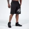 Gorilla Wear Buffalo Old School Workout Shorts, Black/Grey -Udstyr og tilbehør butik 909999081R Gorilla Wear Buffalo Old School Workout Shorts Black Grey 01 0922