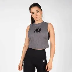 Gorilla Wear Addison Drop Armhole Tank Top, Grey