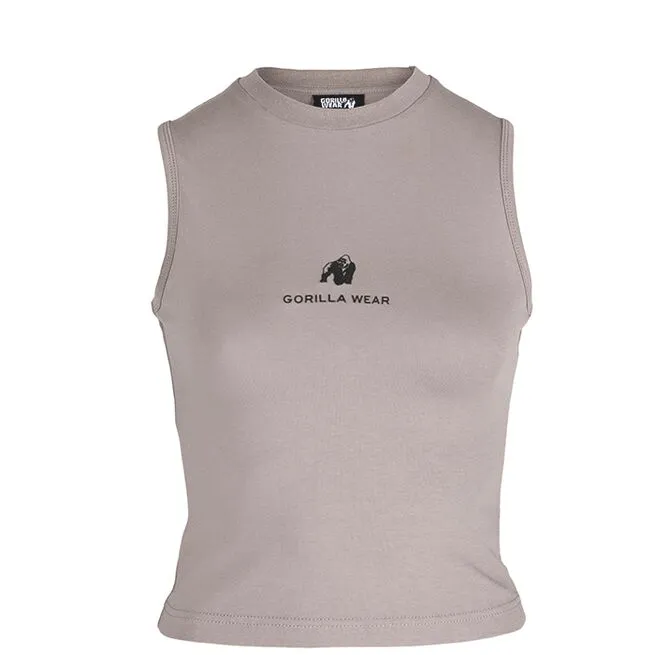 Gorilla Wear Livonia Crop Top, Beige 6 Gorilla Wear Livonia Crop Top, Beige - Billede 4