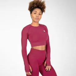 Gorilla Wear Hilton Seamless Long Sleeve, Fuchsia
