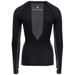 Gorilla Wear Selah Seamless Long Sleeve, Black -Udstyr og tilbehør butik 91606900 Gorilla Wear selah seamless long sleeve black 08 mars23