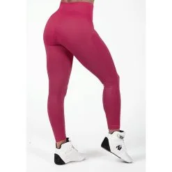 Gorilla Wear Hilton Seamless Leggings, Fuchsia -Udstyr og tilbehør butik 91944600R Gorilla Wear Hilton Seamless Leggings Fuchsia 03 april22