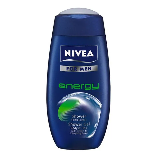 Nivea Shower Energy For Men, 250ml 3 Nivea Shower Energy For Men, 250ml