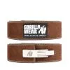 Gorilla Wear Gear 4 Inch Powerlifting Lever Belt, Brown -Udstyr og tilbehør butik 991100129R Gorilla Wear 4 Inch Powerlifting Lever Belt Brown 01 0322
