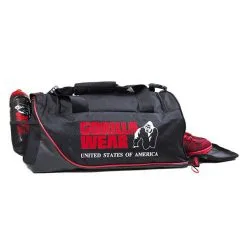 Gorilla Wear Jerome Gym Bag, Black/Red 12 Gorilla Wear Jerome Gym Bag, Black/Red -Udstyr og tilbehør butik 9911090500 gorilla wear jerome gym bag black red 2