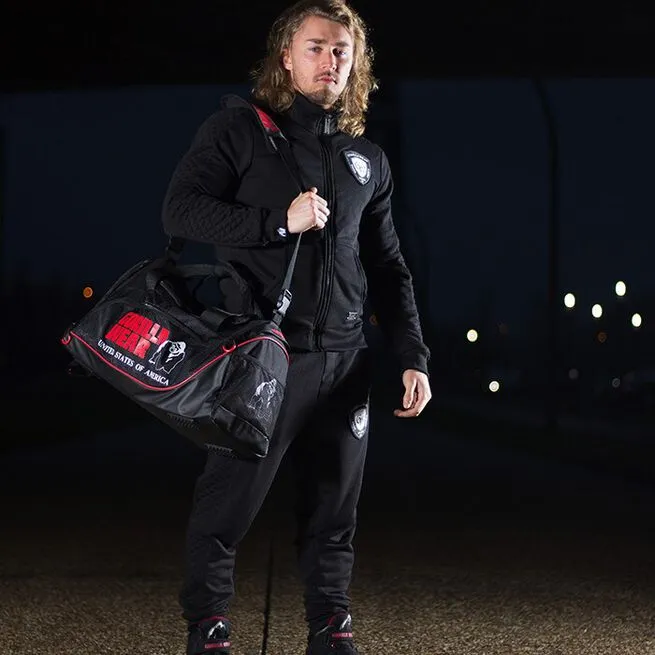 Gorilla Wear Jerome Gym Bag, Black/Red 8 Gorilla Wear Jerome Gym Bag, Black/Red - Billede 6