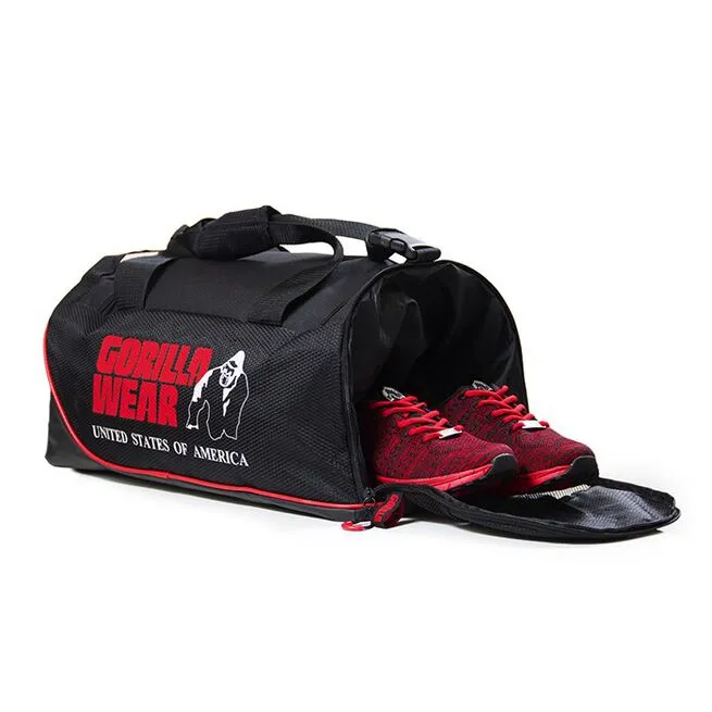 Gorilla Wear Jerome Gym Bag, Black/Red 4 Gorilla Wear Jerome Gym Bag, Black/Red - Billede 2