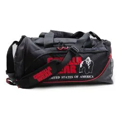 Gorilla Wear Jerome Gym Bag, Black/Red 10 Gorilla Wear Jerome Gym Bag, Black/Red -Udstyr og tilbehør butik 9911090500 gorilla wear jerome gym bag black red 6