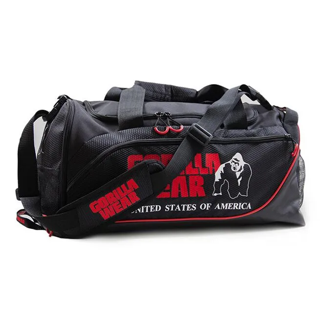 Gorilla Wear Jerome Gym Bag, Black/Red 5 Gorilla Wear Jerome Gym Bag, Black/Red - Billede 3