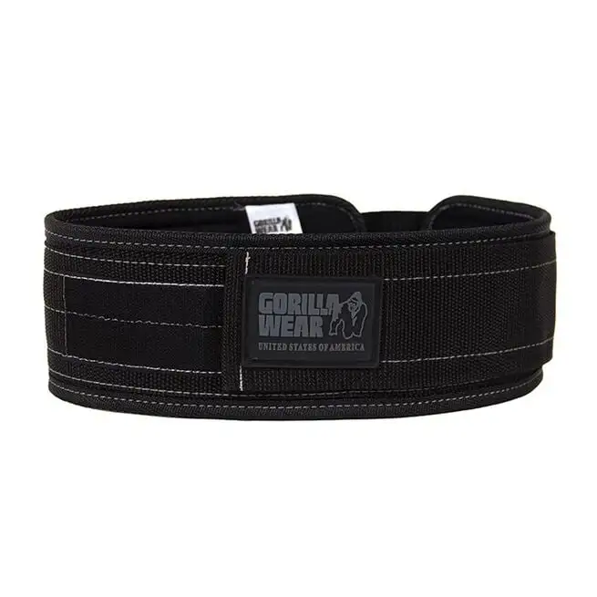 Gorilla Wear Gear 4 Inch Nylon Belt, Black 3 Gorilla Wear Gear 4 Inch Nylon Belt, Black