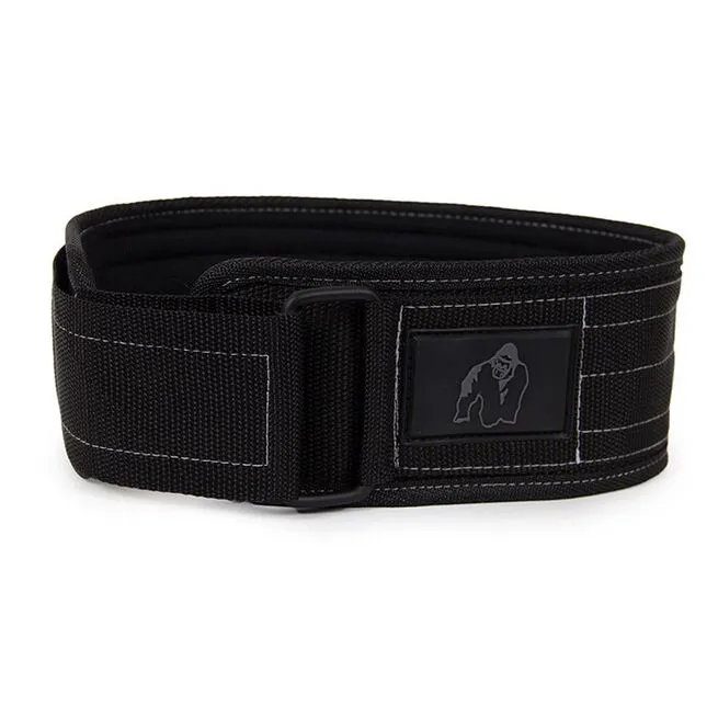 Gorilla Wear Gear 4 Inch Nylon Belt, Black 5 Gorilla Wear Gear 4 Inch Nylon Belt, Black - Billede 3