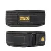 Gorilla Wear Gear 4 Inch Nylon Belt, Black/gold -Udstyr og tilbehør butik 991399221R Gorilla Wear 4 Inch Nylon Belt black gold 01 0522