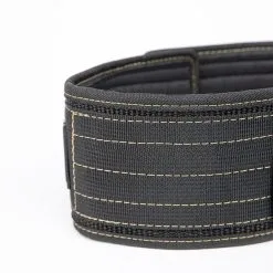 Gorilla Wear Gear 4 Inch Nylon Belt, Black/gold -Udstyr og tilbehør butik 991399221R Gorilla Wear 4 Inch Nylon Belt black gold 04 0522