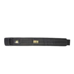 Gorilla Wear Gear 4 Inch Nylon Belt, Black/gold -Udstyr og tilbehør butik 991399221R Gorilla Wear 4 Inch Nylon Belt black gold 05 0522