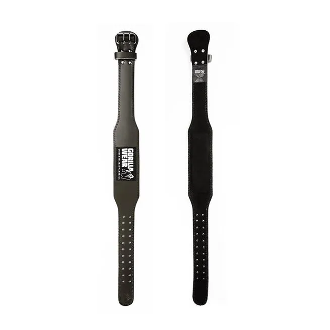 Gorilla Wear Gear 4 Inch Padded Leather Belt, Army Green 4 Gorilla Wear Gear 4 Inch Padded Leather Belt, Army Green - Billede 2