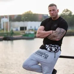 Gorilla Wear Stanley Fanny Pack, Grey Camo -Udstyr og tilbehør butik 9915794408 gorilla wear stanley fanny pack grey camo 5