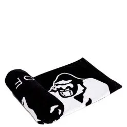 Gorilla Wear Classic Gym Towel, Black/White -Udstyr og tilbehør butik 9916090100.MASTER Gorilla Wear Classic Gym Towel BlackWhite 03 maj22