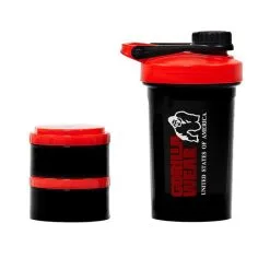 Gorilla Wear Shaker 2 Go 500 Ml + 130 Ml X 2, Black/Red -Udstyr og tilbehør butik 9916190500 shaker 2 go 760 ml black red 3
