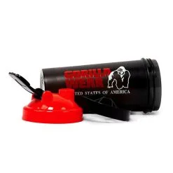 Gorilla Wear Shaker XXL 1000 Ml, Black/Red -Udstyr og tilbehør butik 9916490500 shaker xxl 1000 ml black red 3