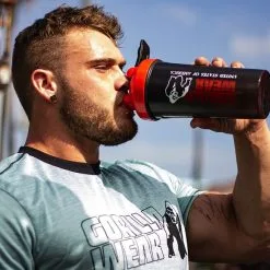 Gorilla Wear Shaker XXL 1000 Ml, Black/Red -Udstyr og tilbehør butik 9916490500 shaker xxl 1000 ml black red 5