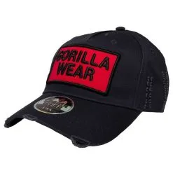 Gorilla Wear Harrison Cap, Black/White, OS -Udstyr og tilbehør butik 9917290500 Gorilla Wear Harrison Cap Black Rod OS 2 0320 2
