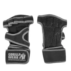 Gorilla Wear Gear Yuma Weightlifting Workout Gloves, Black/grey