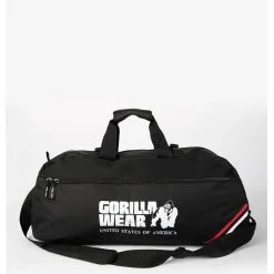 Gorilla Wear Norris Hybrid Gym Bag/Backpack, Black