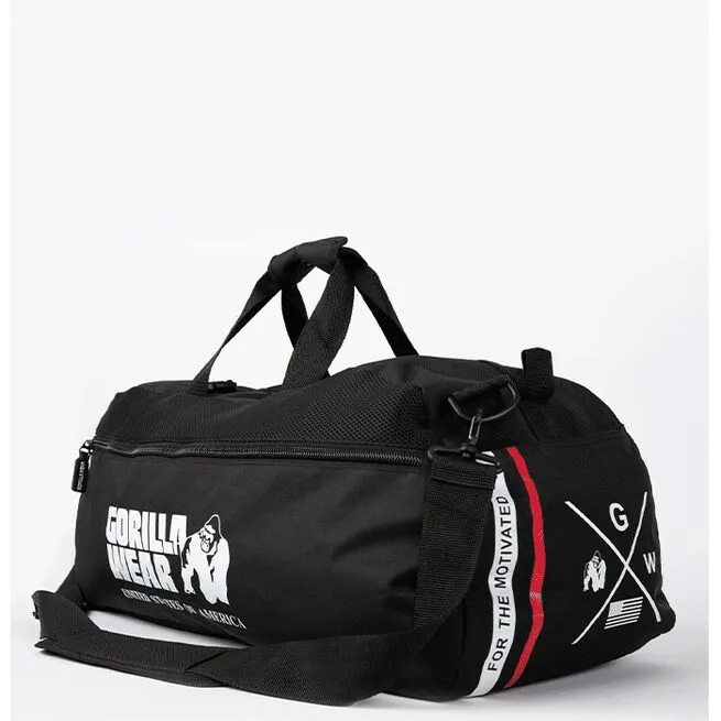 Gorilla Wear Norris Hybrid Gym Bag/Backpack, Black 4 Gorilla Wear Norris Hybrid Gym Bag/Backpack, Black - Billede 2