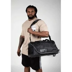 Gorilla Wear Jerome Gym Bag 2.0, Black/Grey 8 Gorilla Wear Jerome Gym Bag 2.0, Black/Grey -Udstyr og tilbehør butik 9918790809 Gorilla Wear Jerome Gym Bag blackgray 01 mars21