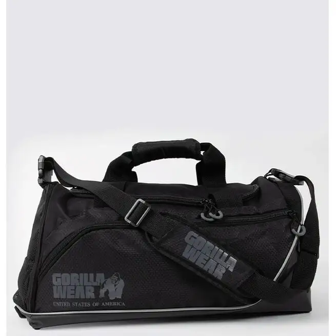 Gorilla Wear Jerome Gym Bag 2.0, Black/Grey 3 Gorilla Wear Jerome Gym Bag 2.0, Black/Grey
